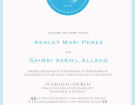 nº 29 pour Wedding invitations par Ashleyperez 