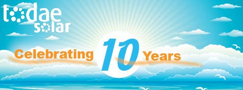 Penyertaan Peraduan #26 untuk                                                 Develop 10th Birthday Concept for Solar Company
                                            