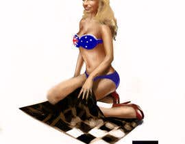 #9 for Pin up girl Computer graphic Illustration Design for 2nd Place Motorsports by AmnesiaArt