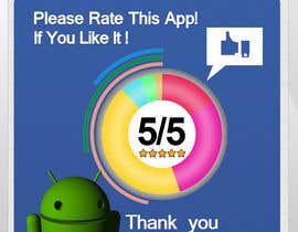 #22 for Rating Motivation Screen for Android App af MagicalDesigner