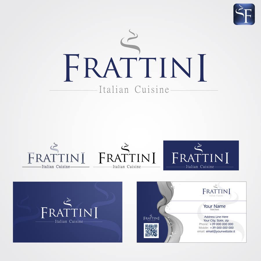 Kilpailutyö #92 kilpailussa                                                 Design a Logo for Frattini Restaurant
                                            