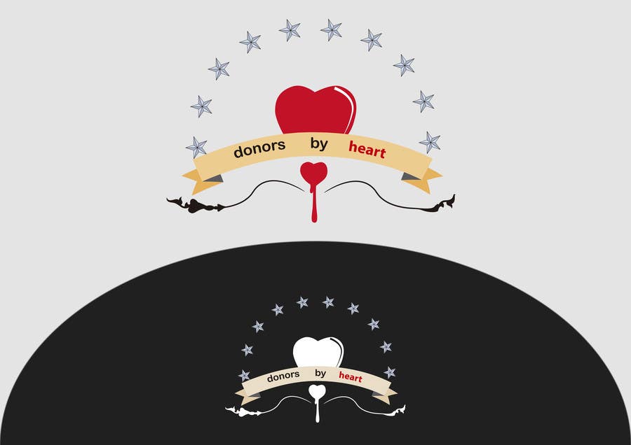 Bài tham dự cuộc thi #38 cho                                                 Logodesign for Donors by Heart (E-sport)
                                            