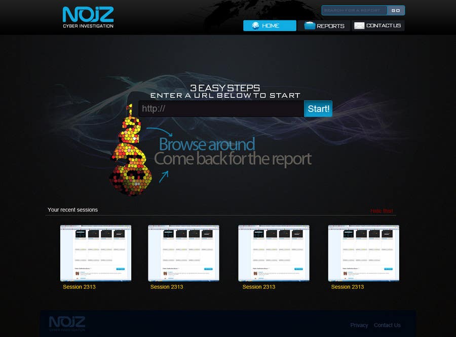 Contest Entry #70 for                                                 Website Design for Noiz Analytics
                                            