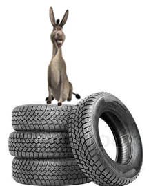 Proposition n°13 du concours                                                 Design a trademark logo for  "Cheap Ass Tires"
                                            