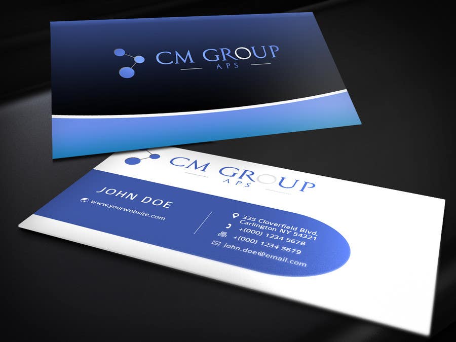 Konkurrenceindlæg #19 for                                                 Design nogle Visitkort for CM Group ApS
                                            