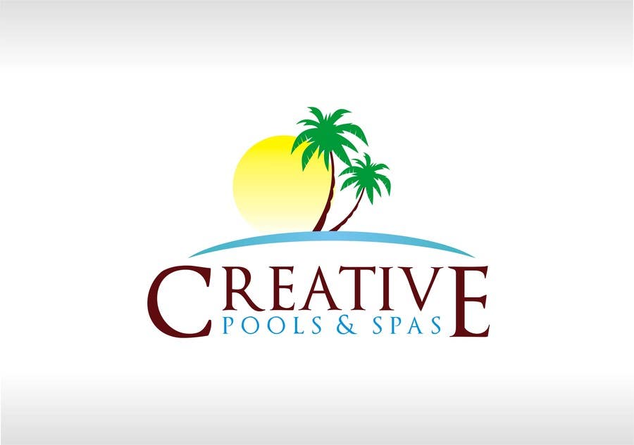 Penyertaan Peraduan #188 untuk                                                 Design a Modern Logo for Creative Pools and Spas
                                            