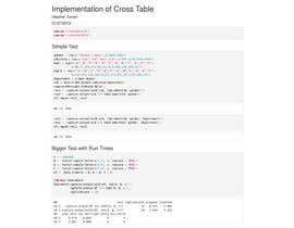 #3 for R programmer for improving a crosstable function by heatherturner