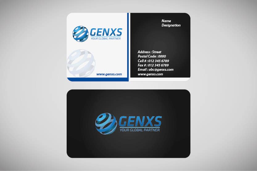 Proposition n°7 du concours                                                 Develop a Corporate Identity for Genxs
                                            