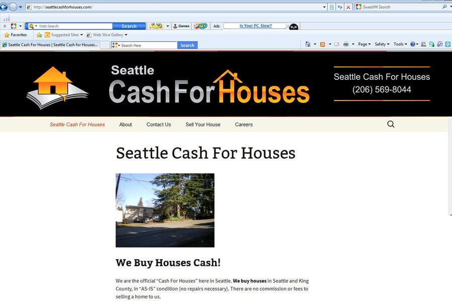 Penyertaan Peraduan #21 untuk                                                 Design a Logo for Cash For Houses
                                            