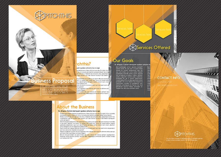 Contest Entry #5 for                                                 Design a Brochure - Pitch This
                                            