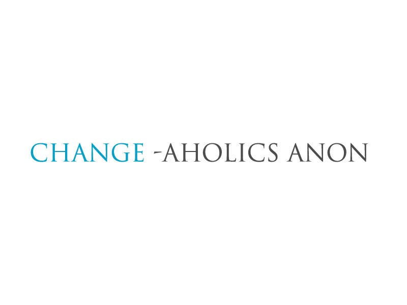 Participación en el concurso Nro.21 para                                                 Change -aholics Anon Logo Design
                                            