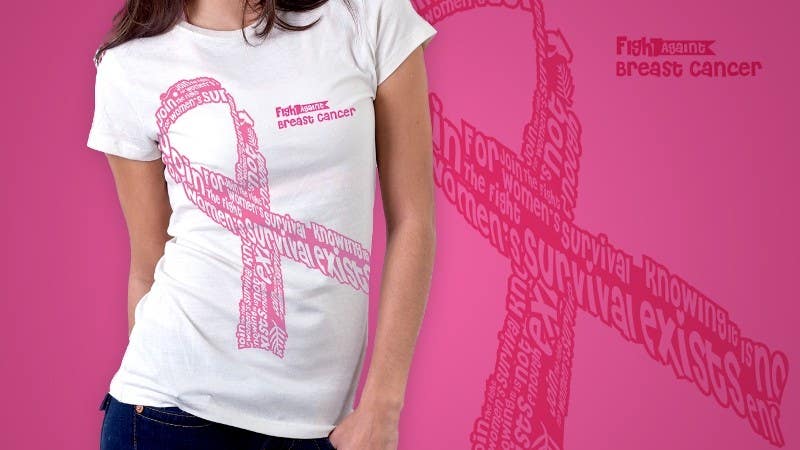 Konkurrenceindlæg #105 for                                                 Design a T-Shirt for Breast Cancer Month
                                            