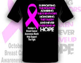 #24 untuk Design a T-Shirt for Breast Cancer Month oleh Drhen