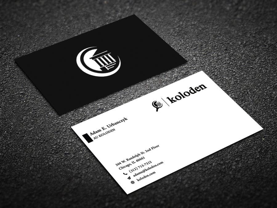 Contest Entry #111 for                                                 Design some Business Cards
                                            