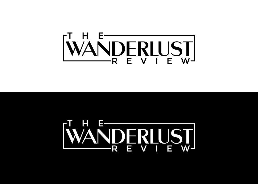 Participación en el concurso Nro.95 para                                                 Design a Logo for The Wanderlust Review.
                                            