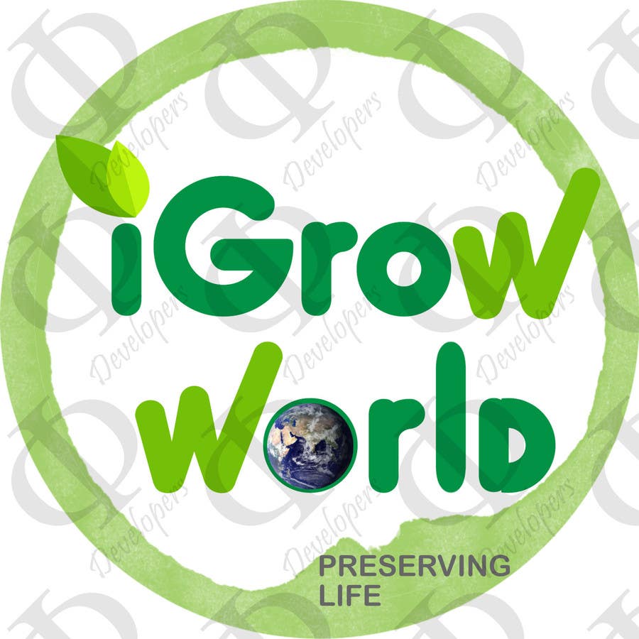 Participación en el concurso Nro.96 para                                                 Make Logo Variation for "iGrow World"
                                            