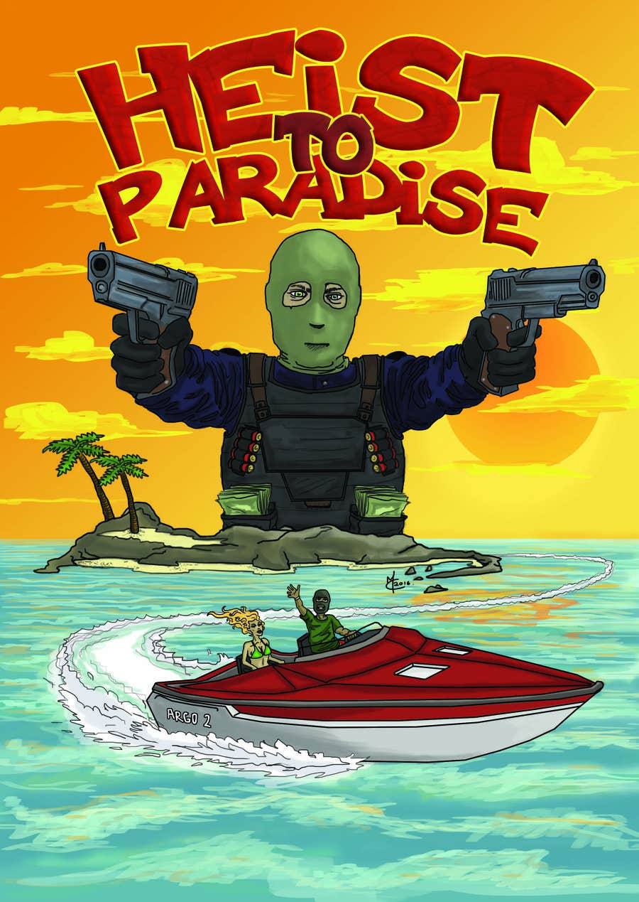 Contest Entry #1 for                                                 Need Title Designed for Heist to Paradise
                                            