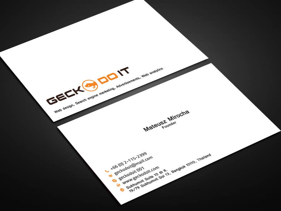 Contest Entry #106 for                                                 Business card
                                            
