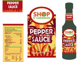 #9 untuk Design a Pepper Sauce Label oleh dinozema