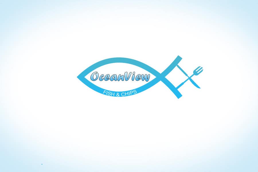 Penyertaan Peraduan #4 untuk                                                 Logo Design for OceanView Fish & Chips
                                            