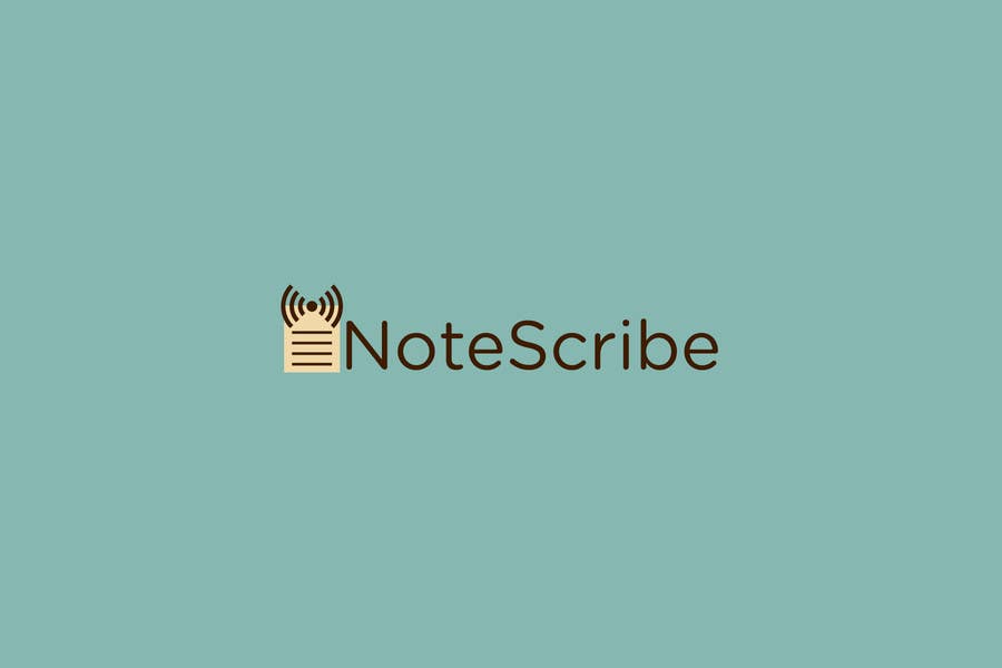 Proposition n°38 du concours                                                 Design a Logo for NoteScribe
                                            