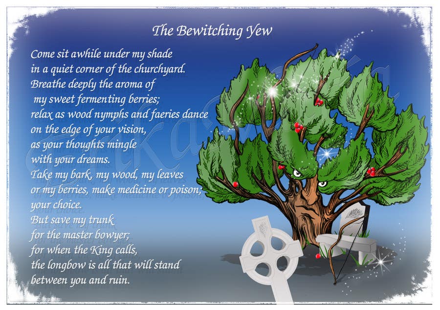 Wasilisho la Shindano #12 la                                                 Colour and background for The Bewitching Yew
                                            