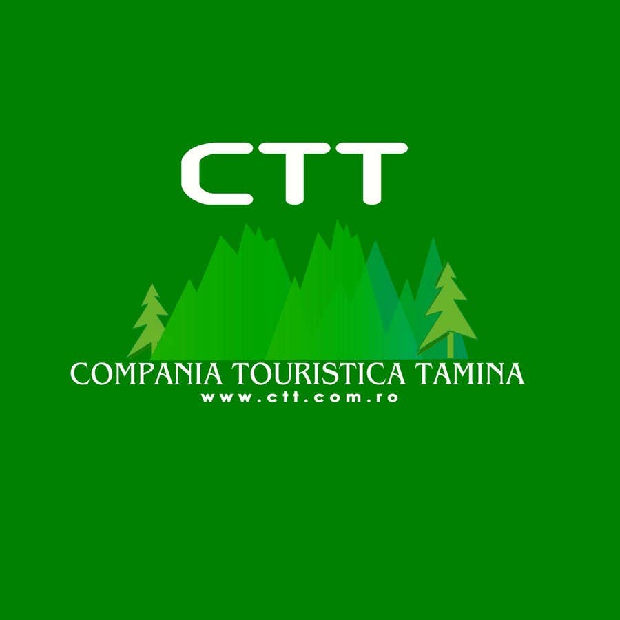 Kilpailutyö #90 kilpailussa                                                 Design a logo for CTT - Compania Turistica Tamina
                                            