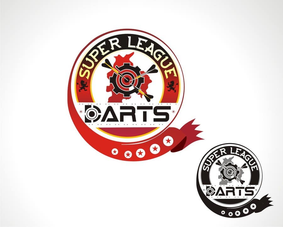 Kilpailutyö #37 kilpailussa                                                 Design a Logo for our Darts Website - SuperLeagueDarts.co.uk
                                            