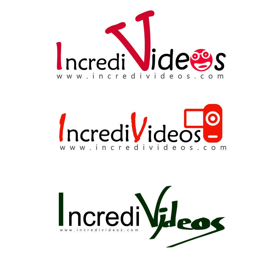 Contest Entry #17 for                                                 Logo for a funny/viral videos project name IncrediVideos
                                            