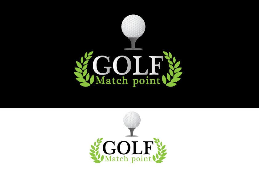Penyertaan Peraduan #205 untuk                                                 Design a Logo for "Match Point Golf"
                                            
