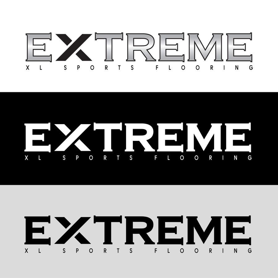 Penyertaan Peraduan #219 untuk                                                 Design a Logo for Extreme and Extreme XL Sports Flooring
                                            