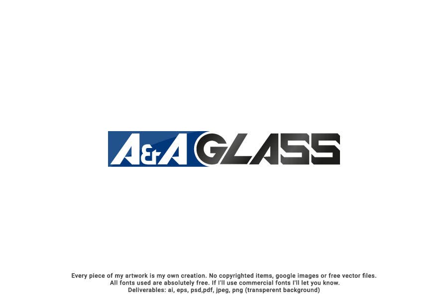 Kilpailutyö #144 kilpailussa                                                 Design a Logo for Glass Design Company
                                            