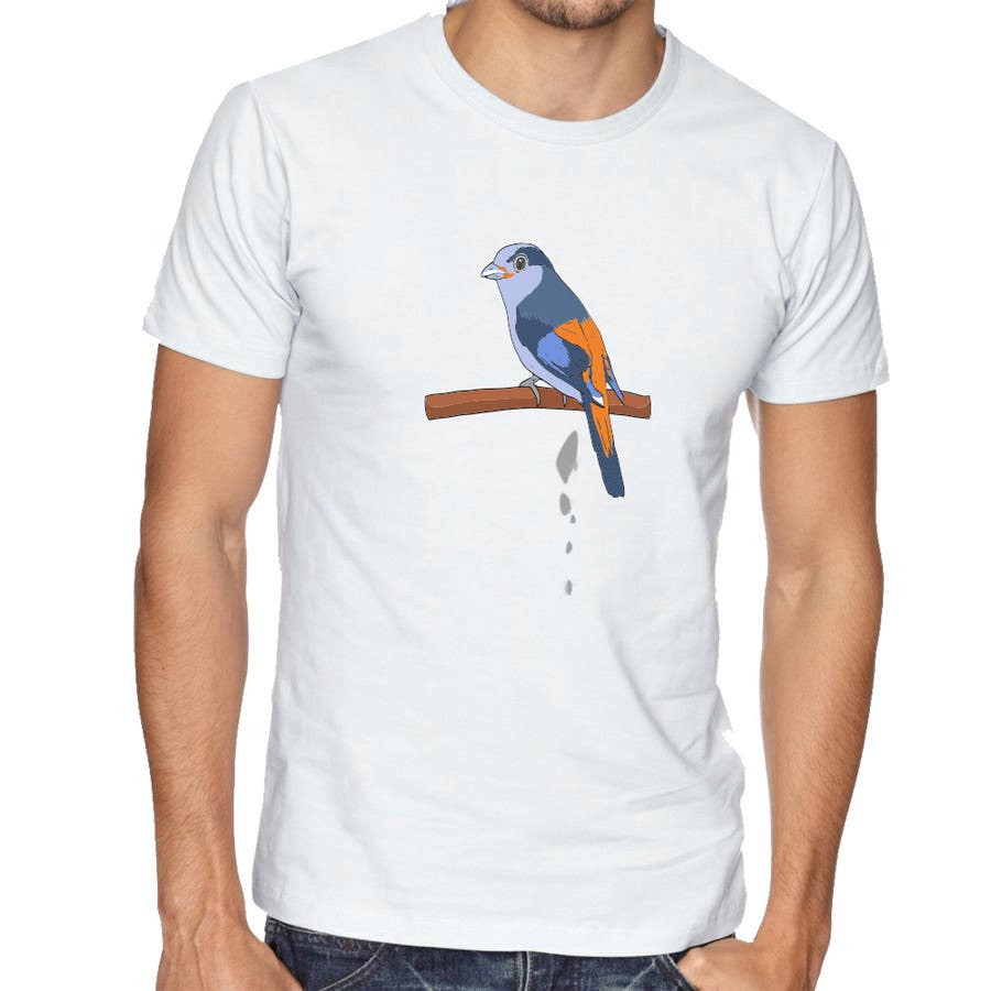 Penyertaan Peraduan #35 untuk                                                 Design a bird t-shirt
                                            