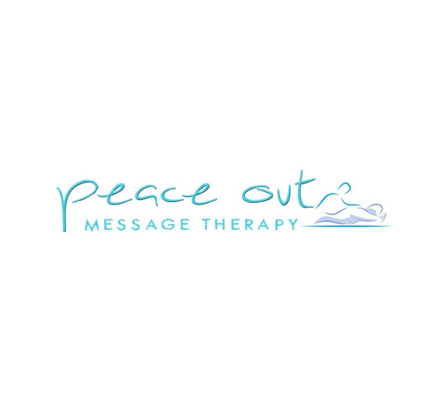 Penyertaan Peraduan #154 untuk                                                 Design a Logo for my company "Peace Out" massage therapy.
                                            