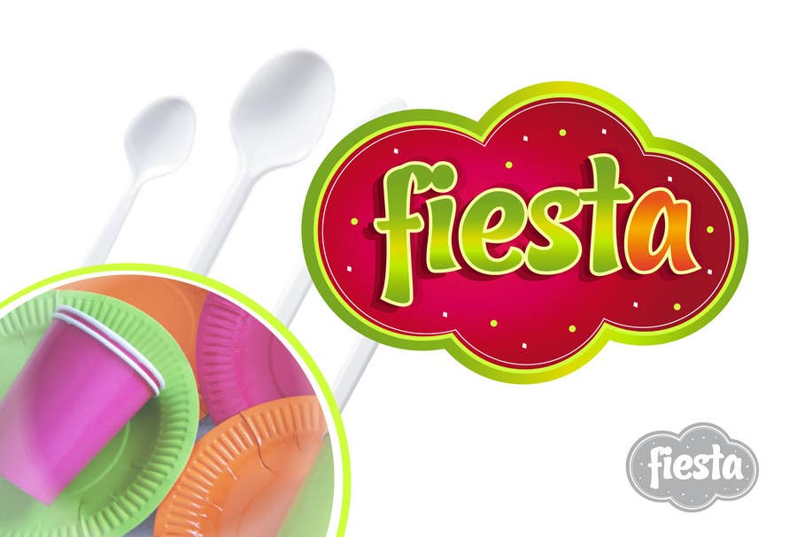 Contest Entry #27 for                                                 Logo Design for disposable cutlery - Fiesta
                                            
