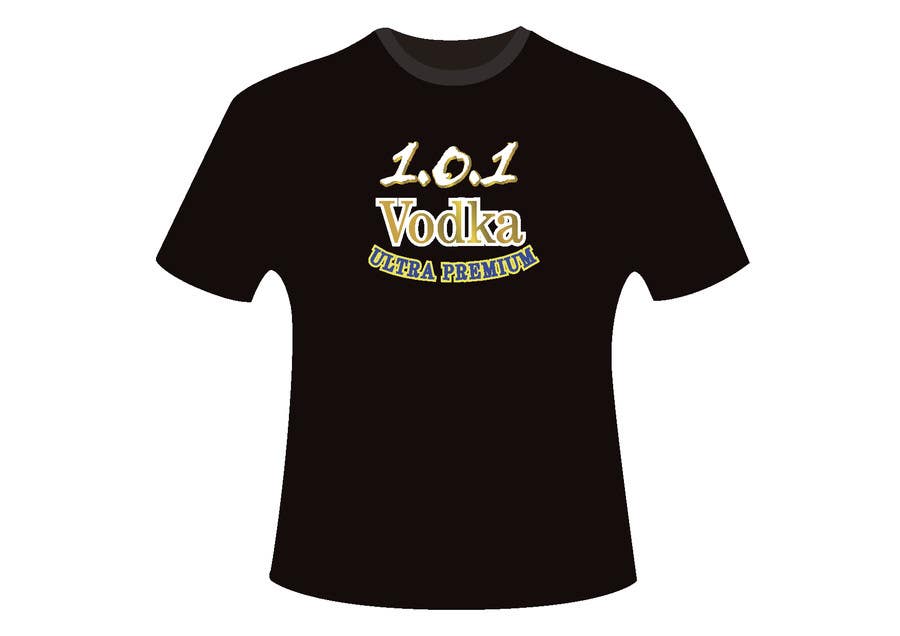 Penyertaan Peraduan #45 untuk                                                 Design a T-Shirt for 1.0.1 Vodka
                                            