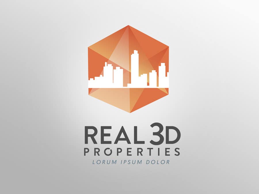 Kilpailutyö #314 kilpailussa                                                 Need logo for real estate photography company- "Real 3D Properties"
                                            