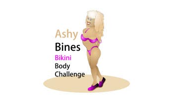 Penyertaan Peraduan #19 untuk                                                 Logo Design for Ashy Bines Bikini Body Challenge
                                            