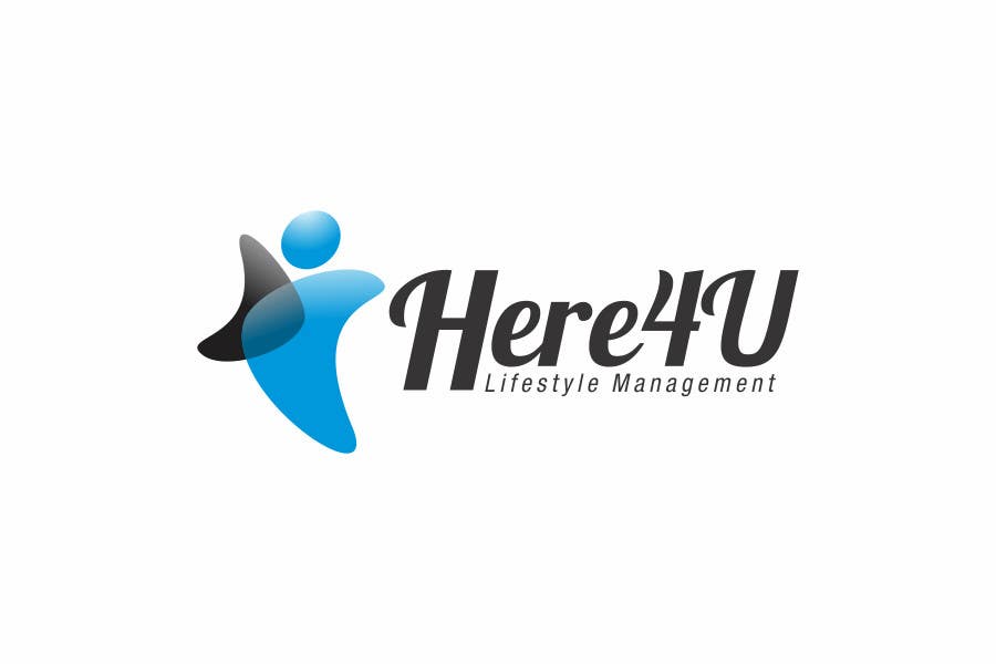 Penyertaan Peraduan #110 untuk                                                 Design a Logo for 'Here 4 U - Lifestyle Management'
                                            