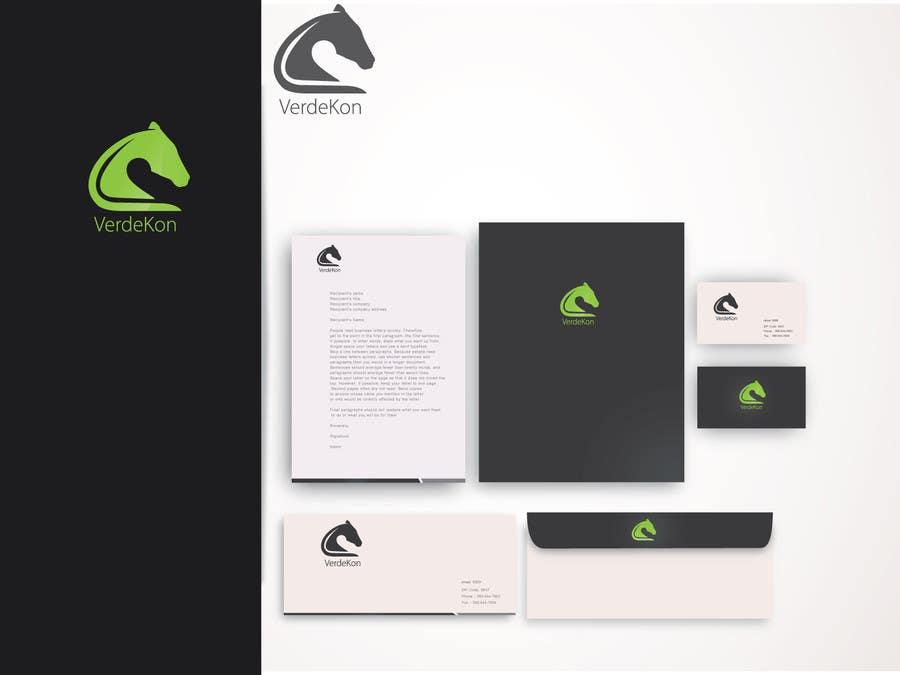 Proposition n°171 du concours                                                 Design a Logo and corporate design for VerdeKon
                                            