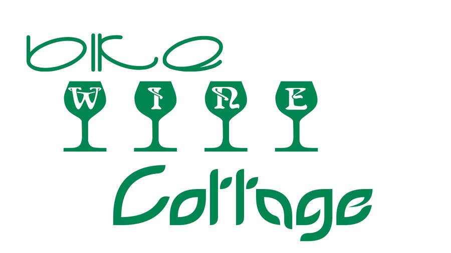 Kilpailutyö #11 kilpailussa                                                 Design a Logo for Bike&Wine Cottage - repost - repost
                                            