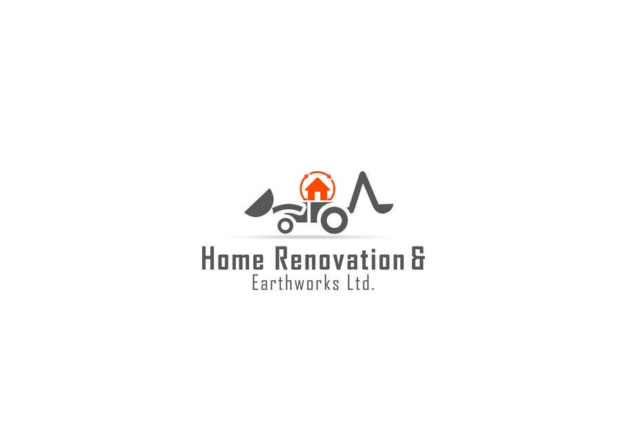 Wettbewerbs Eintrag #52 für                                                 design a logo for a home improvement and earthworks  company,
                                            