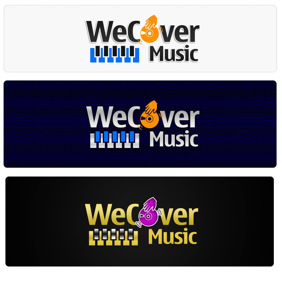 Konkurrenceindlæg #38 for                                                 Design a Logo for "WeCover Music"
                                            