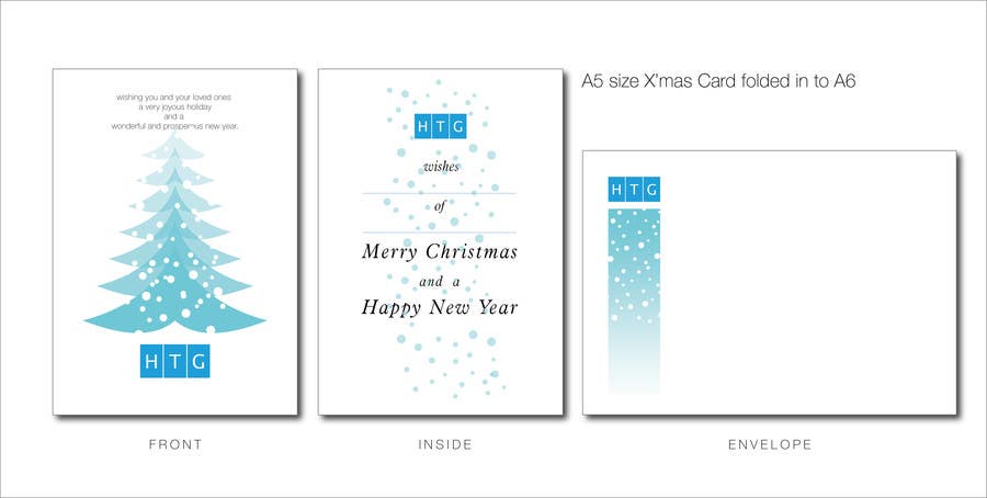 Bài tham dự cuộc thi #14 cho                                                 Design HTG's Corporate Christmas Card
                                            
