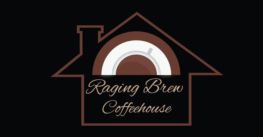 Penyertaan Peraduan #262 untuk                                                 Design a Logo for Raging Brew Coffeehouse
                                            
