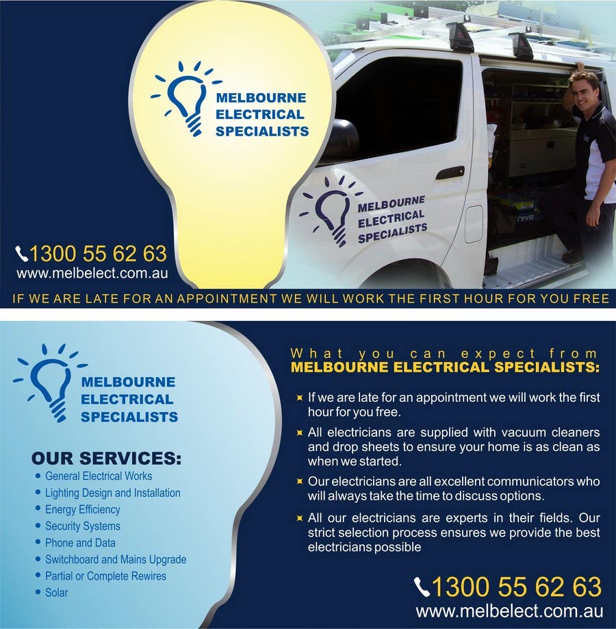 Contest Entry #34 for                                                 Graphic Design for Melbourne Electrical Specialists
                                            