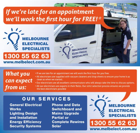 Contest Entry #27 for                                                 Graphic Design for Melbourne Electrical Specialists
                                            