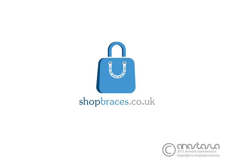 Penyertaan Peraduan #94 untuk                                                 Design a Logo for shopbraces.co.uk
                                            