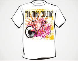 nº 22 pour Design a T-Shirt for &quot;Do More Cycling&quot; par artist4 