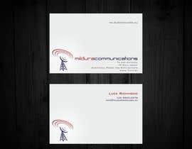 Nro 16 kilpailuun Business Card Design for Mildura Communications käyttäjältä F5DesignStudio